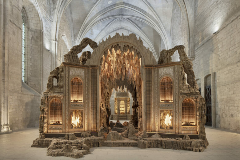 Vue de l'exposition / Exhibition view, Palazzo, Palais des Papes, Avignon, 2023, © Benoît Fougeirol