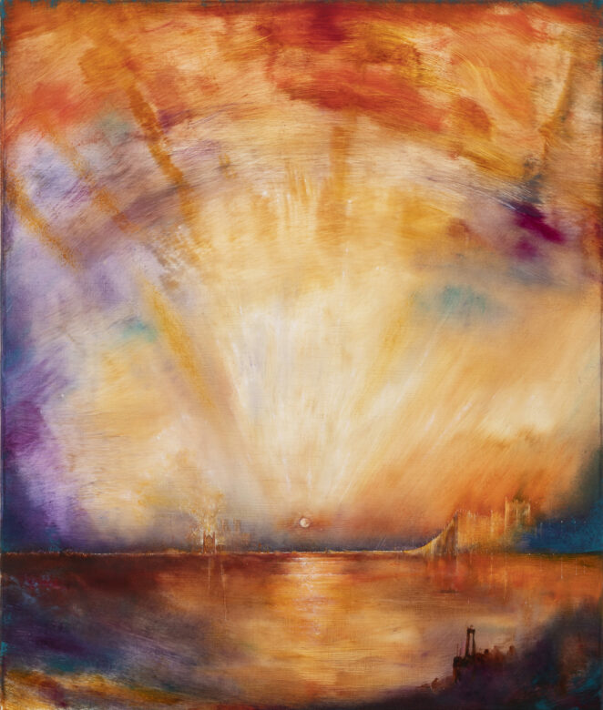 Huile sur toile / Oil on canvas 65 x 55 cm (25 5/8 x 21 5/8 in.) ab80 Photo : Stefanos Tsakiris