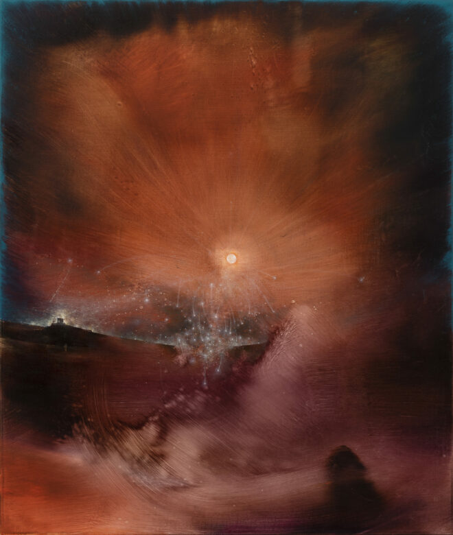 Huile sur toile / Oil on canvas 65 x 55 cm (25 5/8 x 21 5/8 in.) ab77 Photo : Stefanos Tsakiris