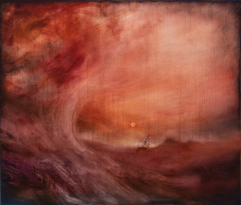 Huile sur toile / Oil on canvas 55 x 65 cm (21 5/8 x 25 5/8 in.) ab79 Photo : Stefanos Tsakiris