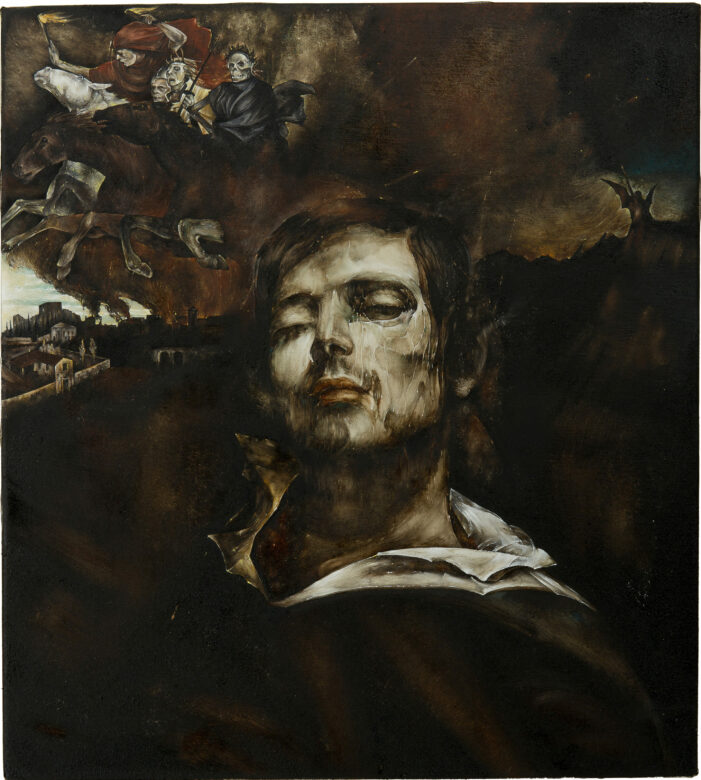 Huile sur toile / Oil on canvas 50 x 45 cm (19 5/8 x 17 3/4 in.)