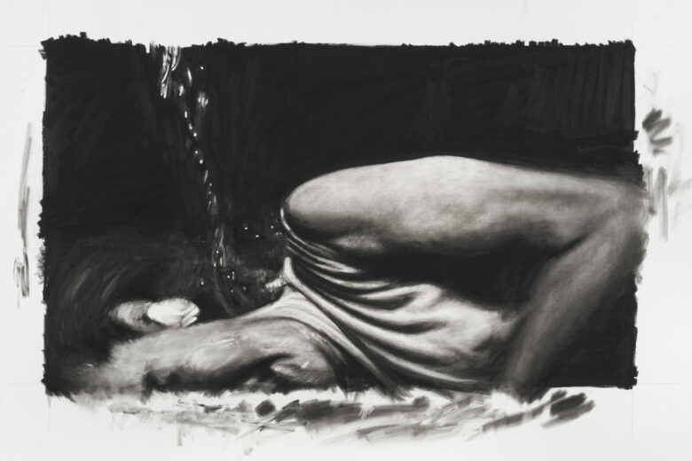Fusain sur papier / Charcoal on paper 110 x 170 cm (43 1/4 x 66 7/8 in.)