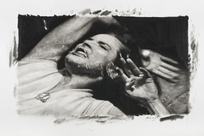 Fusain sur papier / Charcoal on paper 110 x 170 cm (43 1/4 x 66 7/8 in.)