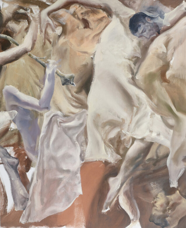 Huile sur toile / Oil on canvas 190 x 140 cm (74 3/4 x 55 1/8 in.) Photo : Marius Popuț