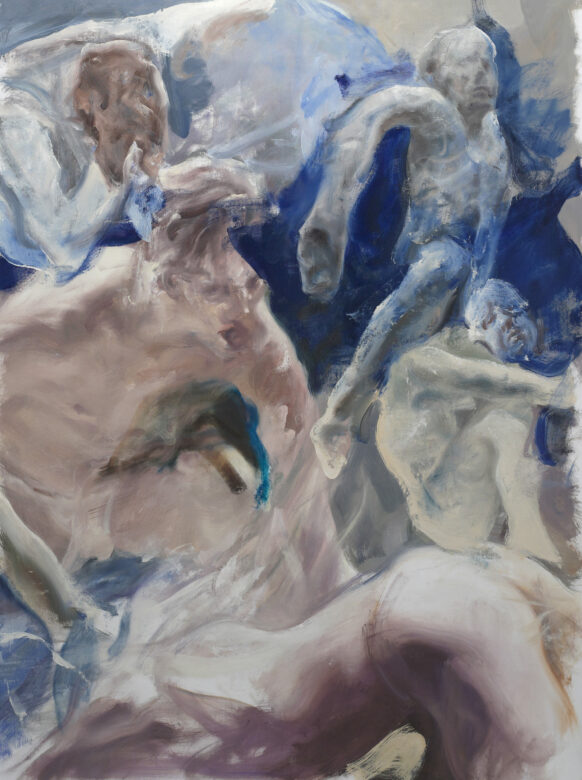 Huile sur toile / Oil on canvas 196 x 136 cm (77 1/8 x 53 1/2 in.) Photo : Marius Popuț