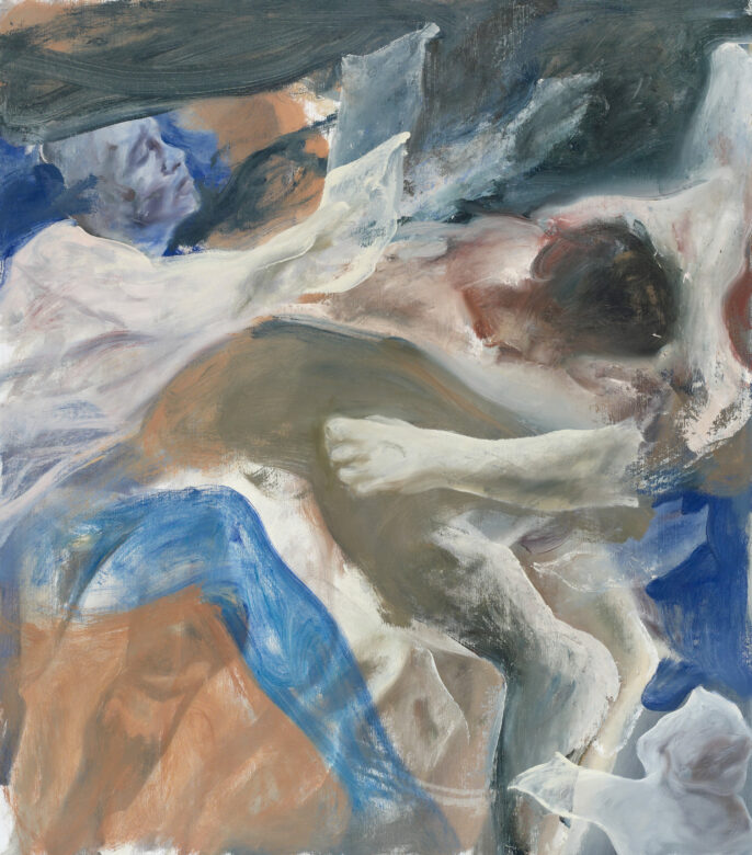 Huile sur toile / Oil on canvas 115 x 101 cm (45 1/4 x 39 3/4 in.) Photo : Marius Popuț