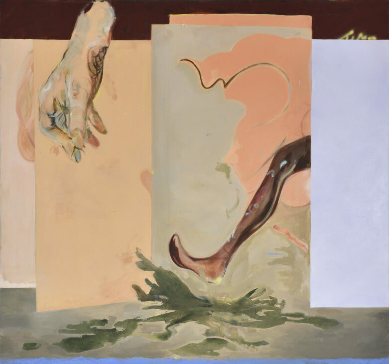 Huile sur toile / Oil on canvas 150 x 160 cm (59 x 63 in.)