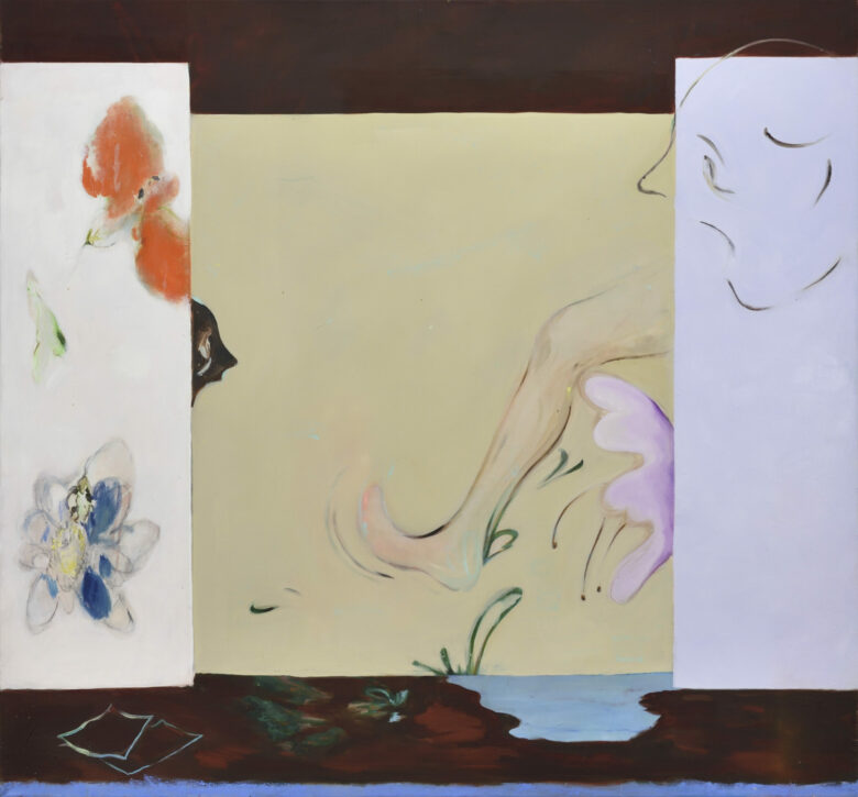 Huile sur toile / Oil on canvas 150 x 160 cm (59 x 63 in.)