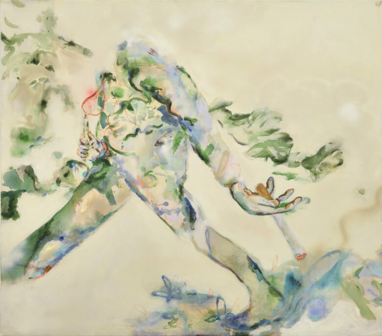 Huile sur toile / Oil on canvas 140 x 150 cm (55 1/8 x 59 in.)