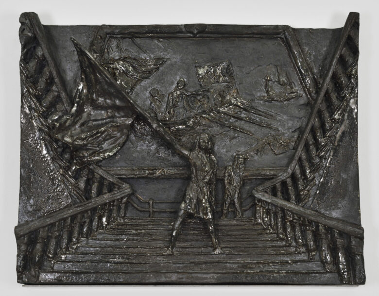 Céramique / Ceramics 37 x 47 x 9 cm (14 5/8 x 18 1/2 x 3 1/2 in.)