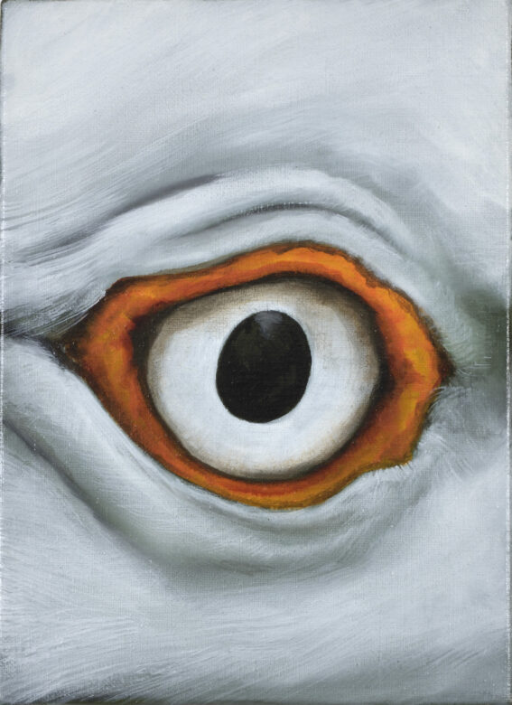 Huile sur toile / Oil on canvas 22 x 16 cm (8 5/8 x 6 1/4 in.) Photo : Rebecca Fanuele