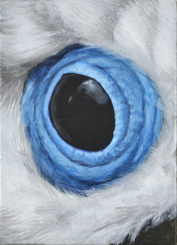 Huile sur toile / Oil on canvas 22 x 16 cm (8 5/8 x 6 1/4 in.)