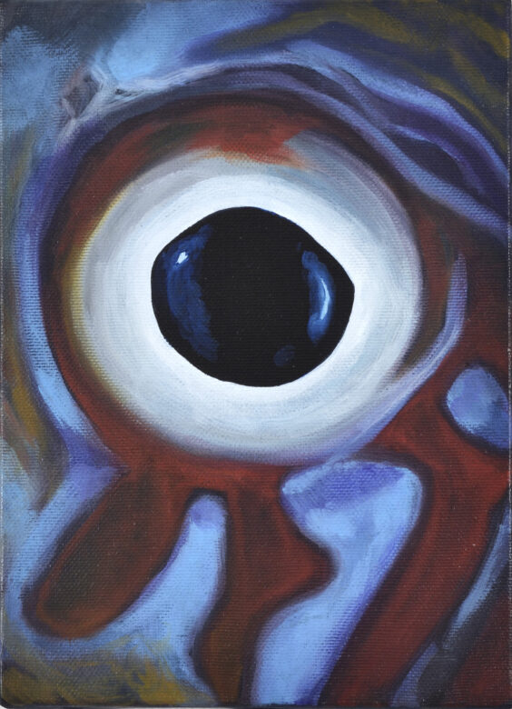 Huile sur toile / Oil on canvas 22 x 16 cm (8 5/8 x 6 1/4 in.) Photo : Rebecca Fanuele