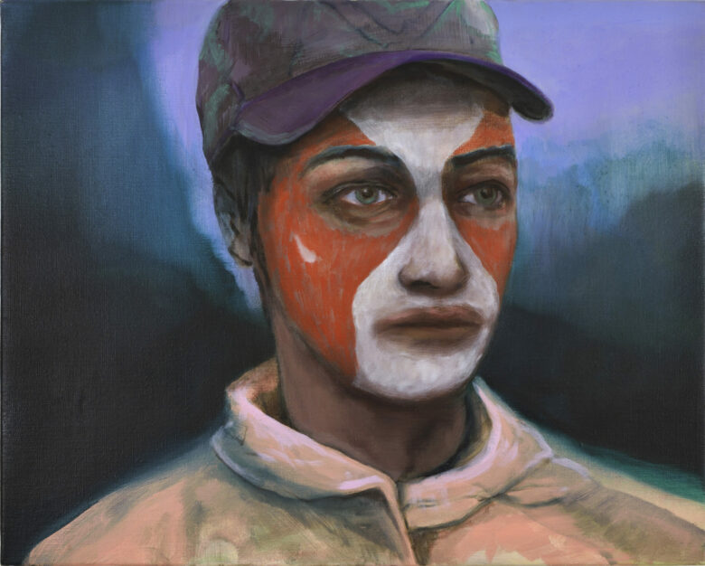 Huile sur toile / Oil on canvas 100 x 80 cm (39 3/8 x 31 1/2 in.) Photo : Rebecca Fanuele