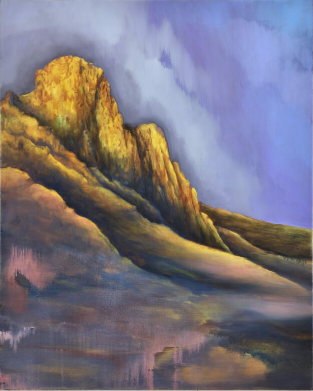 Huile sur toile / Oil on canvas 100 x 80 cm (39 3/8 x 31 1/2 in.) Photo : Rebecca Fanuele