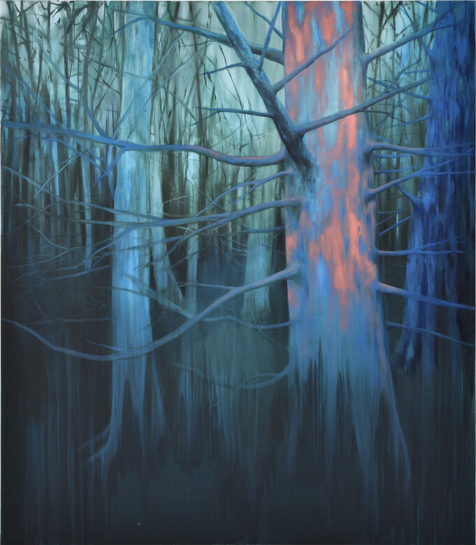 Huile sur toile / Oil on canvas 230 x 200 cm (90 1/2 x 78 3/4 in.) Photo : Rebecca Fanuele