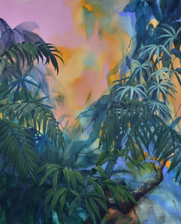 Huile sur toile / Oil on canvas 220 x 180 cm (86 5/8 x 70 7/8 in.)