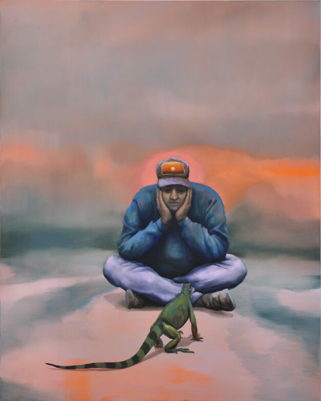 Huile sur toile / Oil on canvas 150 x 120 cm (59 x 47 1/4 in.)