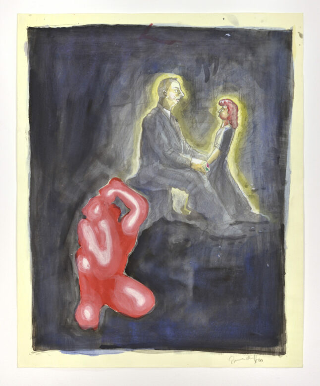 Crayon et gouache sur papier / Pencil and gouache on paper 49,5 x 39,8 cm (19 1/2 x 15 5/8 in.) JIZ 1902/00 Photo : Rebecca Fanuele