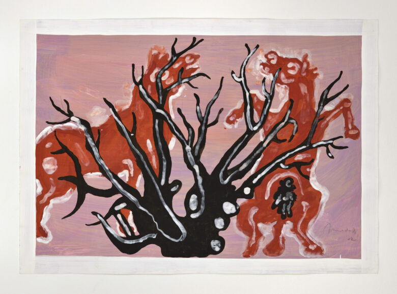 Gouache sur papier / Gouache on paper 41,5 x 59 cm (16 3/8 x 23 1/4 in.) JIZ 1937/00 Photo : Rebecca Fanuele