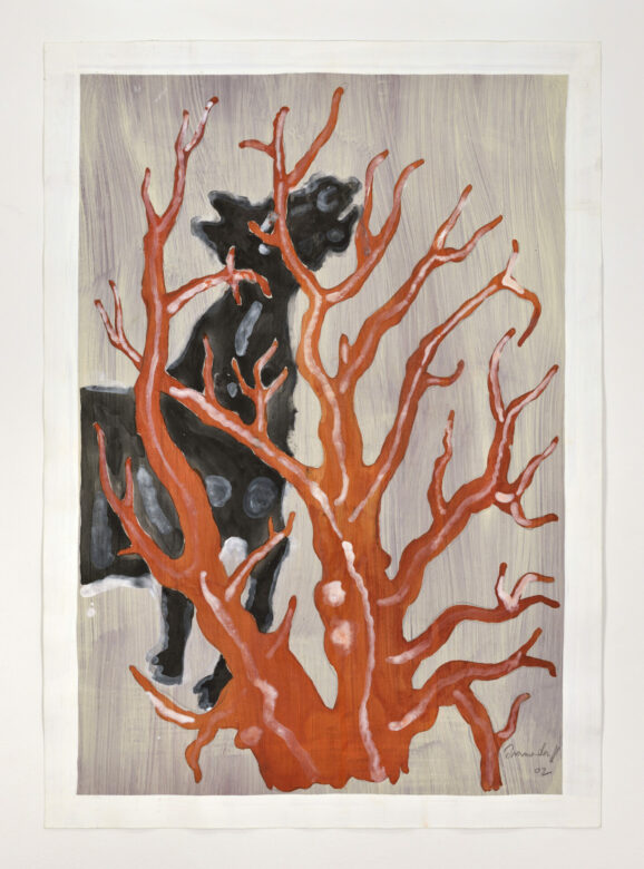 Gouache et crayon sur papier / Gouache and pencil on paper 59 x 41,5 cm (23 1/4 x 16 3/8 in.) JIZ 1947/00 Photo : Rebecca Fanuele