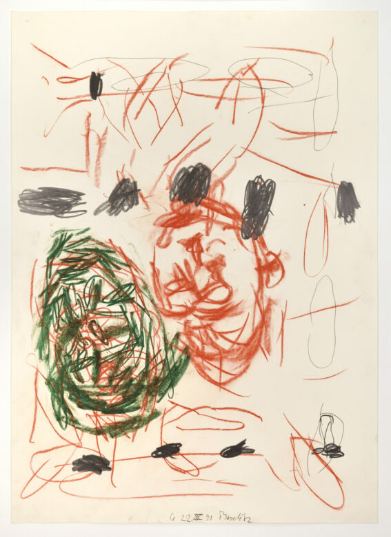 Pastel et crayon sur papier / Pastel and pencil on paper 86,2 x 61,3 cm (33 7/8 x 24 1/8 in.) Photo : Rebecca Fanuele