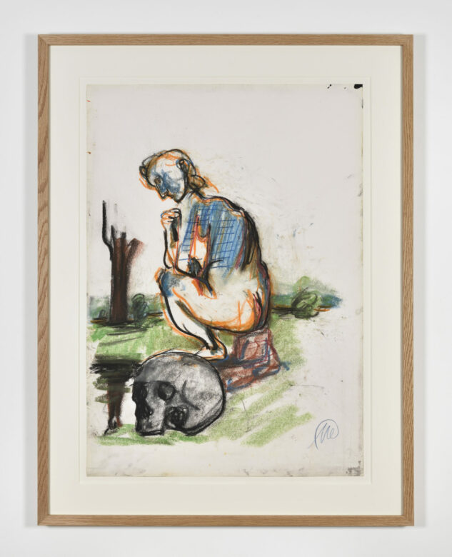 Crayons de cire et fusain sur papier / Wax crayons and charcoal on paper 61 x 43 cm (24 x 16 7/8 in.) MLZ 5231/00 Photo : Rebecca Fanuele