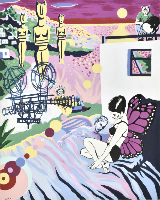 Encre et acrylique sur papier / Ink and acrylic on paper 152 x 121,6 cm (59 7/8 x 47 7/8 in.) Photo : Rebecca Fanuele