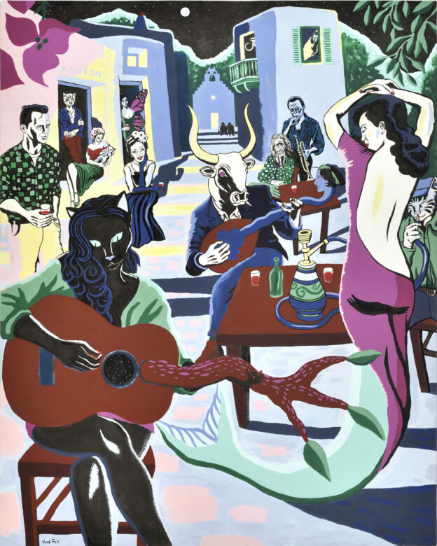 Encre et acrylique sur papier / Ink and acrylic on paper 152 x 121,6 cm (59 7/8 x 47 7/8 in.) Photo : Rebecca Fanuele