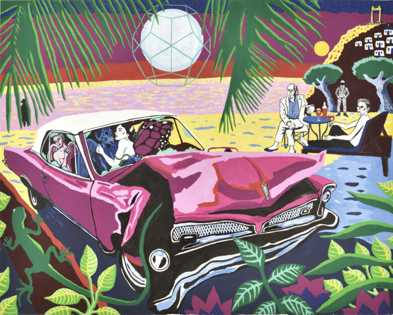 Encre et acrylique sur papier / Ink and acrylic on paper 121,6 x 152 cm (47 7/8 x 59 7/8 in.) Photo : Rebecca Fanuele