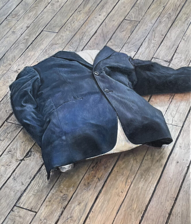 Huile sur toile / Oil on canvas 55 x 46 cm (21 5/8 x 18 1/8 in.)