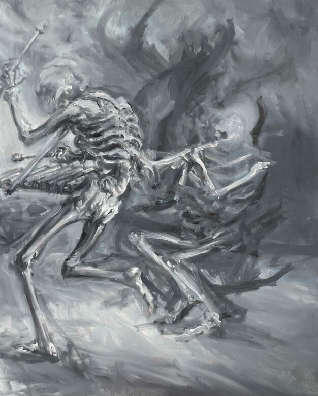 Huile sur toile / Oil on canvas 81 x 65 cm (31 7/8 x 25 5/8 in.)