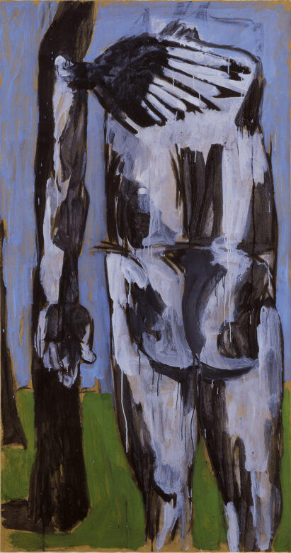 Gouache sur papier / Gouache on paper 190 x 98 cm (74 3/4 x 38 5/8 in.) MLZ 4023/00