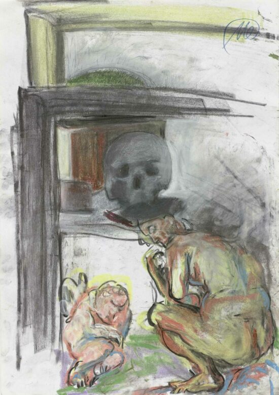 Crayons de cire et crayon sur papier / Wax crayons and pencil on paper 61 x 43 cm (24 x 16 7/8 in.) MLZ 5229/00