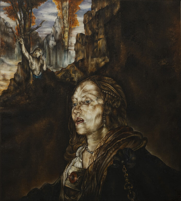 Huile sur toile / Oil on canvas 50 x 45 cm (19 5/8 x 17 3/4 in.) Photo : Stefanos Tsakiris