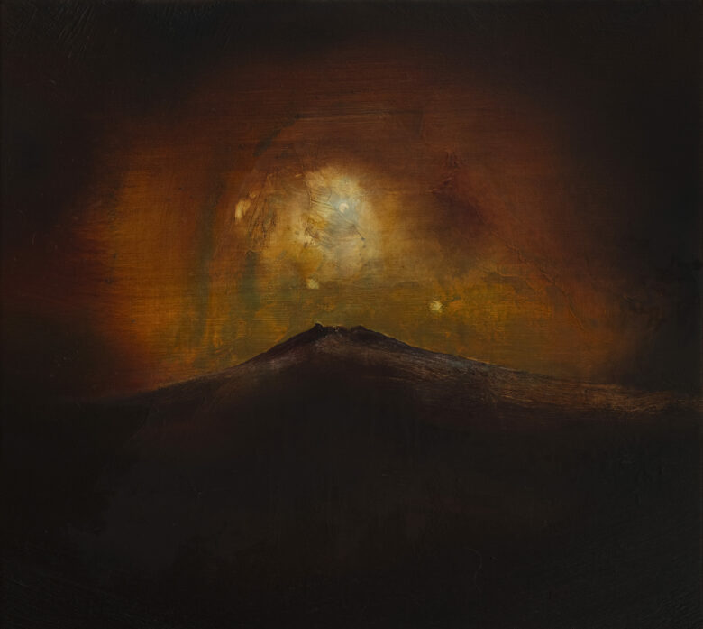 Huile sur toile / Oil on canvas 45 x 50 cm (17 3/4 x 19 5/8 in.) ab90 Photo : Stefanos Tsakiris