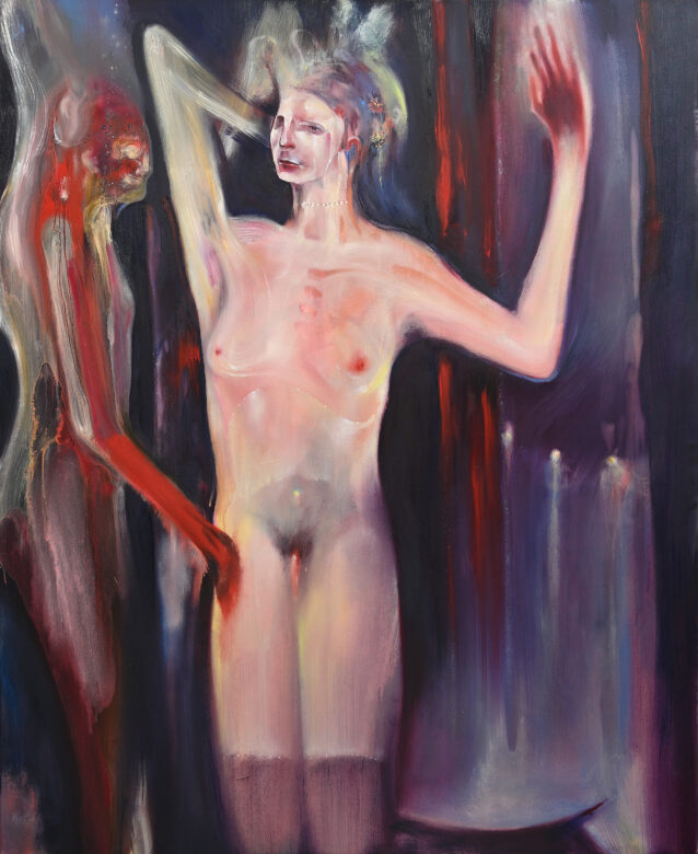 Huile sur toile / Oil on canvas 110 x 90 cm (43 1/4 x 35 3/8 in.)