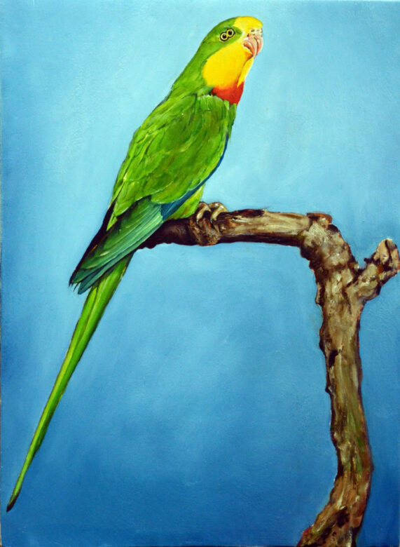 Huile sur bois / Oil on wood 30 x 22 cm (11 3/4 x 8 5/8 in.) LR 06