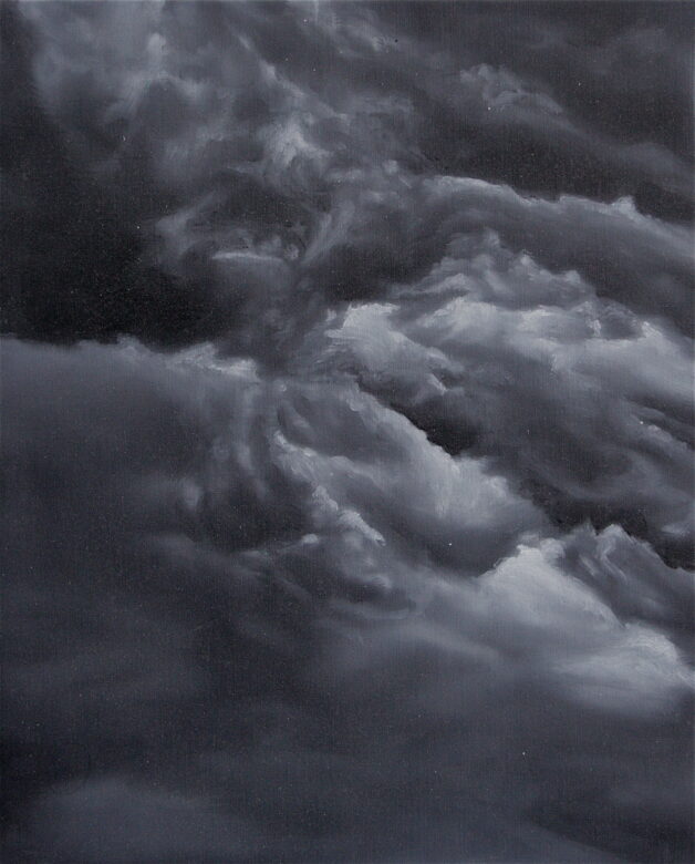 Huile sur toile / Oil on canvas 41 x 33 cm (16 1/8 x 13 in.) YK 16