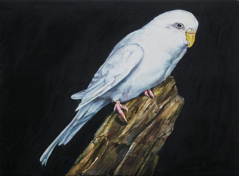 Huile sur bois / Oil on wood 21,5 x 29,5 cm (8 1/2 x 11 5/8 in.) LR 01