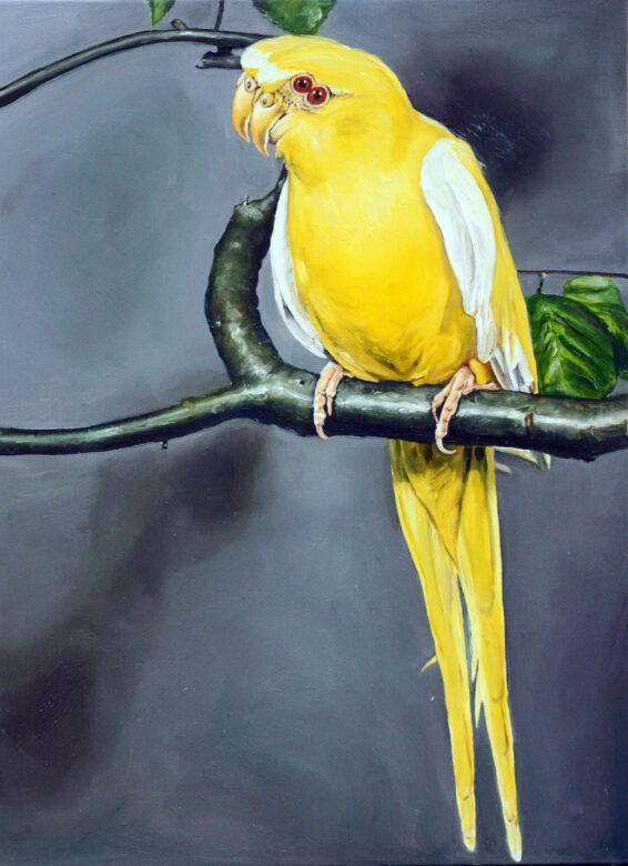 Huile sur bois / Oil on wood 32 x 23,5 cm (12 5/8 x 9 1/4 in.) LR 03