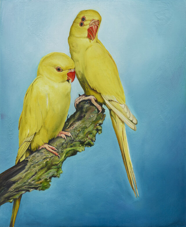 Huile sur bois / Oil on wood 37 x 30 cm (14 5/8 x 11 3/4 in.) LR 05