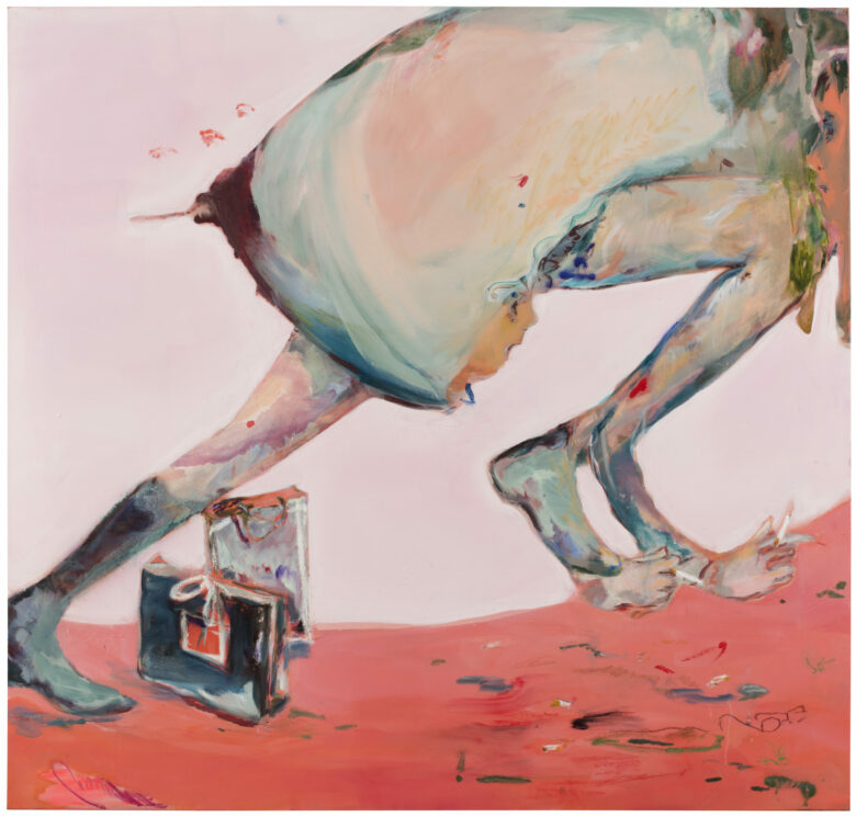 Huile sur toile / Oil on canvas 150 x 160 cm (59 x 63 in.)