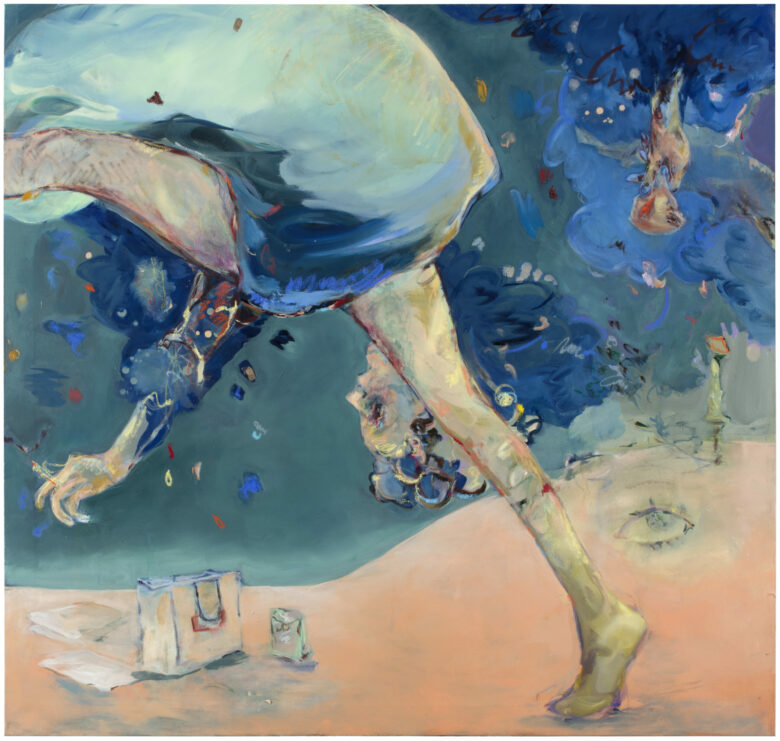 Huile sur toile / Oil on canvas 150 x 160 cm (59 x 63 in.)