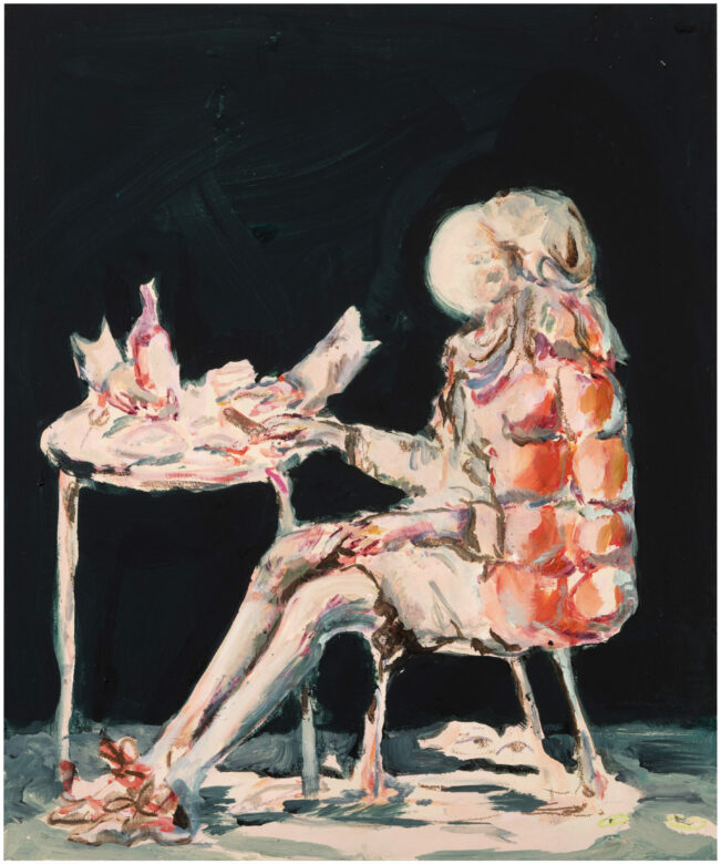 Huile sur panneau / Oil on board 50 x 42 cm (19 5/8 x 16 1/2 in.)