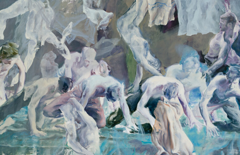 Huile sur toile / Oil on canvas 197 x 305 cm (77 1/2 x 120 1/8 in.)