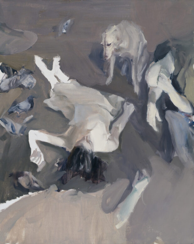 Huile sur toile / Oil on canvas 170 x 135 cm (66 7/8 x 53 1/8 in.)