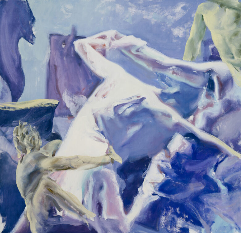 Huile sur toile / Oil on canvas 160 x 165 cm (63 x 65 in.)