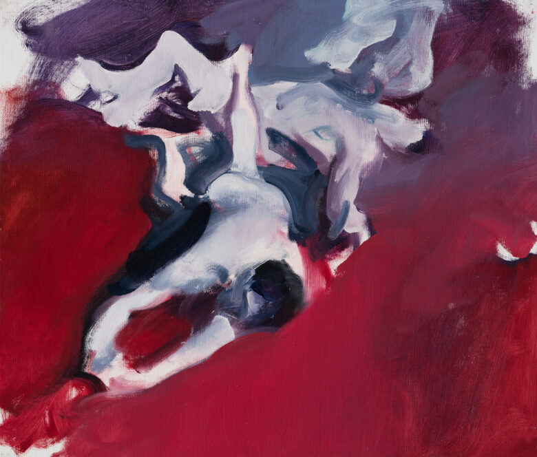 Huile sur toile marouflée sur bois / Oil on linen mounted on wood 52,5 x 61 cm (20 5/8 x 24 in.)