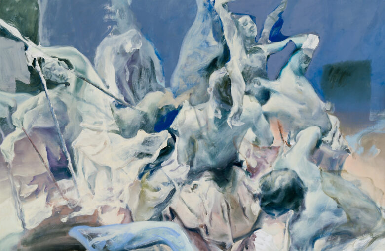 Huile sur toile / Oil on canvas 196 x 302 cm (77 1/8 x 118 7/8 in.)